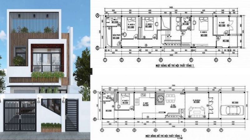 Thiết kế nhà phố 5x20 hiện đại - Giải pháp hoàn hảo cho cuộc sống đô thị